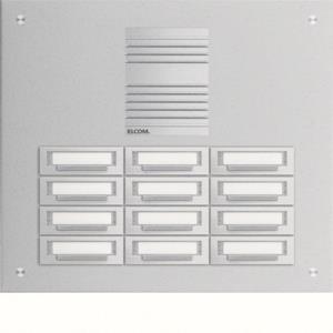 ELCOM Aluminium-Türstation  TUP-12/3 EV1 