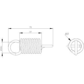 SIEM Feder größer 35N für    3SE7931-1AE 