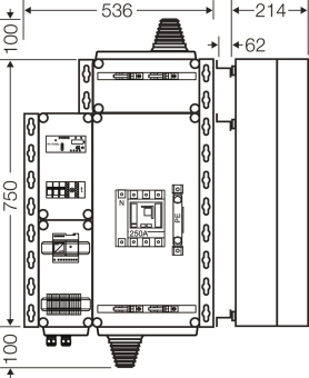 Hensel PV-Freischaltstelle    Mi AE 1244 