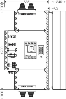 Hensel PV-Freischaltstelle    Mi AE 5264 