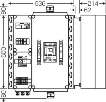 Hensel PV-Freischaltstelle    Mi AE 3233 