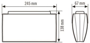 ESY Notleuchte SLE LEDi SC/C Deckenmont. 