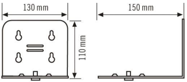 Esylux Wandhalterung SLP-2    EN10050206 