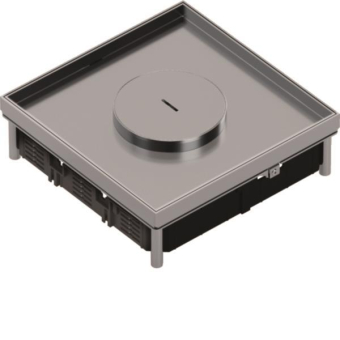 Hager Edelstahlkassette Q12   EKQ120TM15 