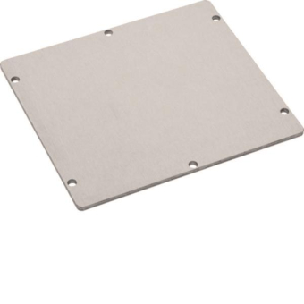 Hager Aluflansch 5mm IP40       MES-AL02 