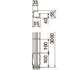 OBO G-GRM 50 50 G G-Gitterrinne Magic 