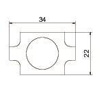 OBO GKS 34 FT Klemmstück 