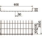 OBO GRM 55 600 G Gitterrinne GRM 