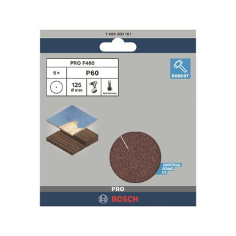 Bosch 5Schleifblatt Papier    1609200161 