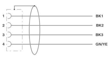 Phoenix    SAC-4P-FSS/ 1,5-PUR PE SH SCO 
