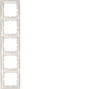 Berker Rahmen 5fach m.B-feld    10158919 