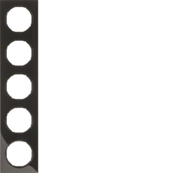 Berker Rahmen R.3 schwarz,      10152245 