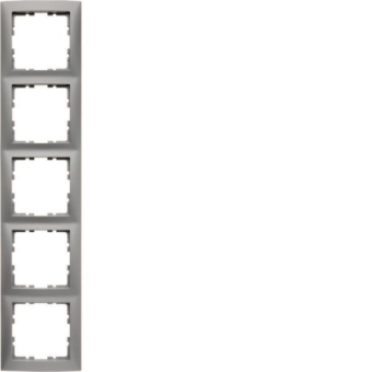 Berker Rahmen 5fach S.1 ALU     10159939 