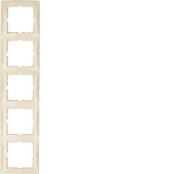 Berker Rahmen 5fach m.B-feld    10158912 