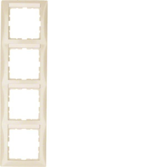 Berker Rahmen 4fach m.B-feld    10148912 