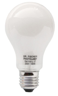 S&H Fotolampe 65x118mm E27 230V    65065 