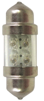 S&H LED-Lampe 4 LED 11x30mm SV8,5  81192 