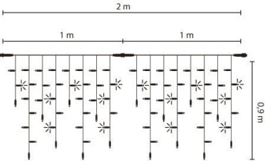 S&H LED-ICE Lite Flash 120 2m 36V  59192 