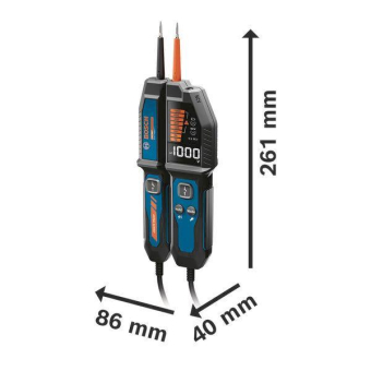 Bosch Spannungsprüfer EXVT1000-17 