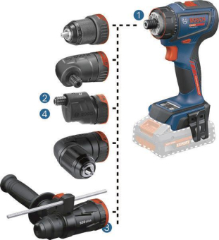 Bosch Akku-Borhschrauber EXSR18V-90FC 