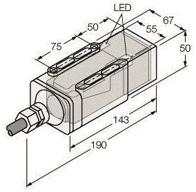 Turck Indukt. NI35-CP40-VP4X2/S369-F 30M 