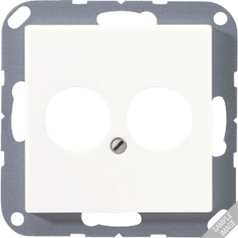 Jung Abdeckung f.2Kleinsteck. A562-2BFSW 