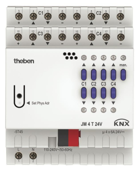 THEB KNX                  JM 4 T 24V KNX 
