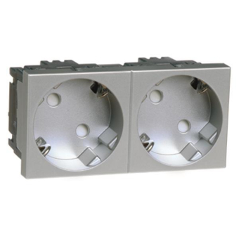 GGK Modul 45/Schuko-Steckdose 2-    6974 