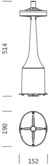 Siteco Modul 540Leergehäuse    5XMOD540T 