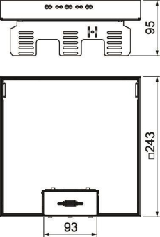 OBO RKSN2 UZD3 9MS25 Quadratische 