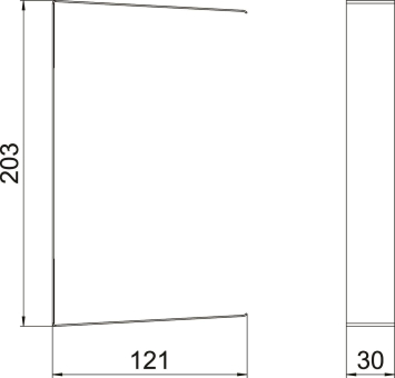 OBO PLM SV 1220 FS Stoßstellenabdeckung 