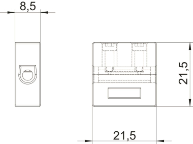 OBO TK 06 Keramikklemme f.FireBox T 6 