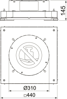 OBO IBD 35048 R9 Im-Beton-Dose f.GESR9 