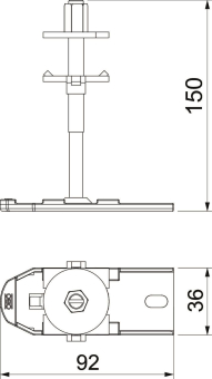 OBO IBNEV 150 Nivelliereinheit f.IBK St 