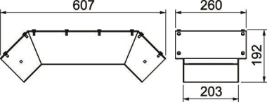 OBO PLMR LFD Etage fallend doppelt 