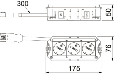 OBO UTC3 W W3 Universalträger Connect 