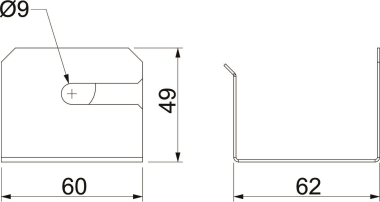 OBO PLM WB 0810 FS Kabelbügel 