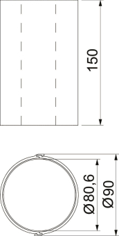 OBO CTS 09150 Rohrschale 