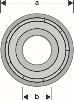Bosch Anlaufkugellager Set    2608629391 