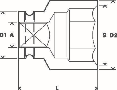 Bosch Steckschlüsseleinsatz   1608556033 