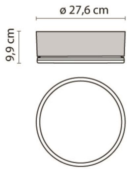 PIL DROP 28 LED 16W SMD 4000K    3109457 