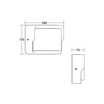 Brumberg LED-Wandanbauleuchte   10223103 