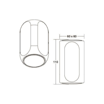 Brumberg LED-Wandanbauleuchte   10114173 