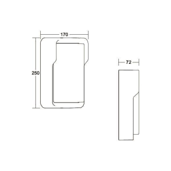 Brumberg LED-Wandanbauleuchte   10222103 