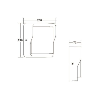 Brumberg LED-Wandanbauleuchte   10224103 