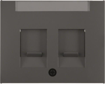 Berker Zentralstück m.Staub-    11827006 