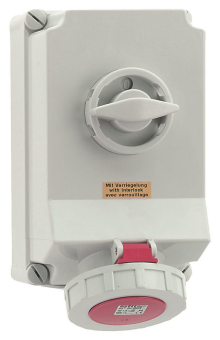 BALS CEE-Wandsteckdose 63A 5-polig 16602 