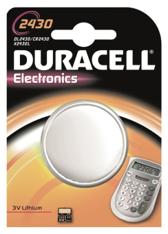 Duracell Knopfzelle Lithium D2430 030398 