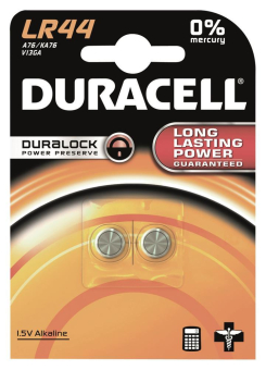 Duracell Knopfzelle      DLR44-B2 504424 