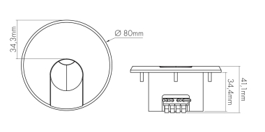 Nobile LED Stair 68 1W SCCT   1400681010 